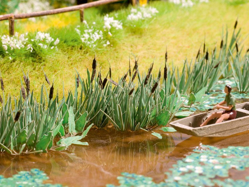 Noch 14608 - Schilf 16 Pflanzen N 1:160