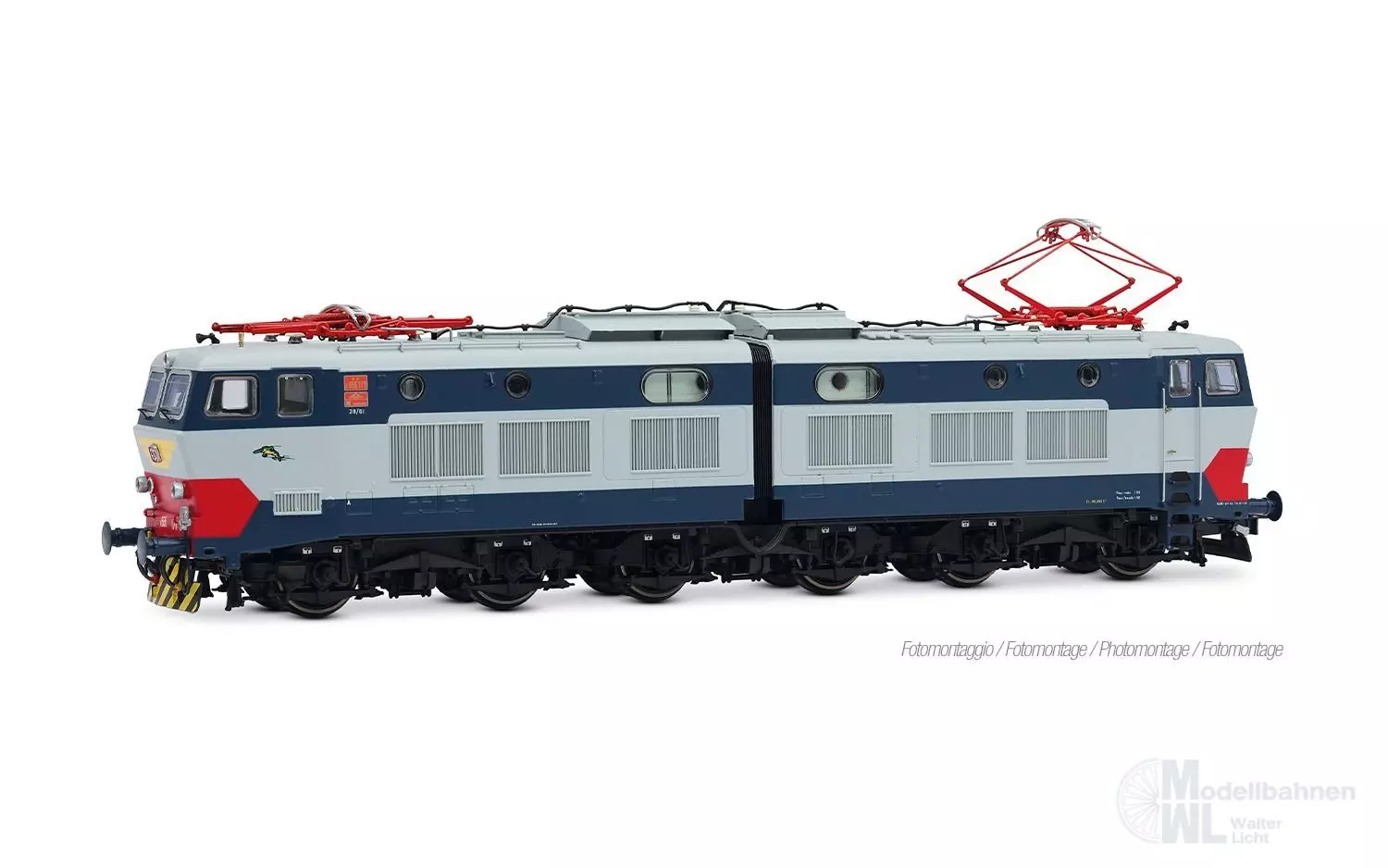 Rivarossi 9011HM - E-Lok E 656 FS Ep.IV/V 4 Serie H0/GL Sound