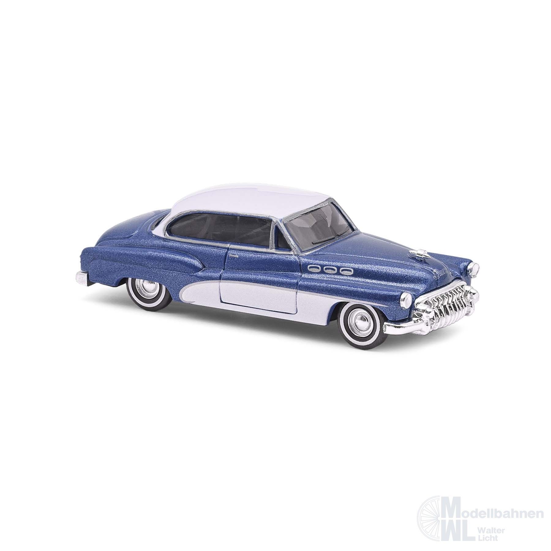 Busch 44721 - Buick ´50 blau H0 1:87
