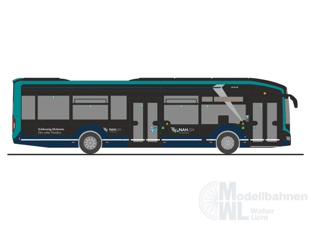Rietze 76365 - MAN Lion´s City 12 E Autokraft Kiel H0 1:87