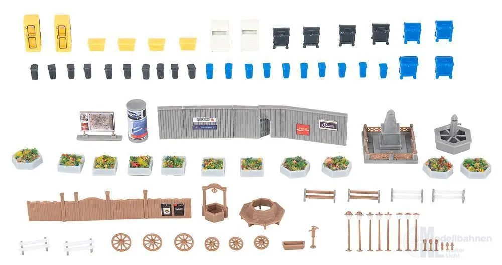 Faller 272565 - Stadtausgestaltungs-Set II N 1:160