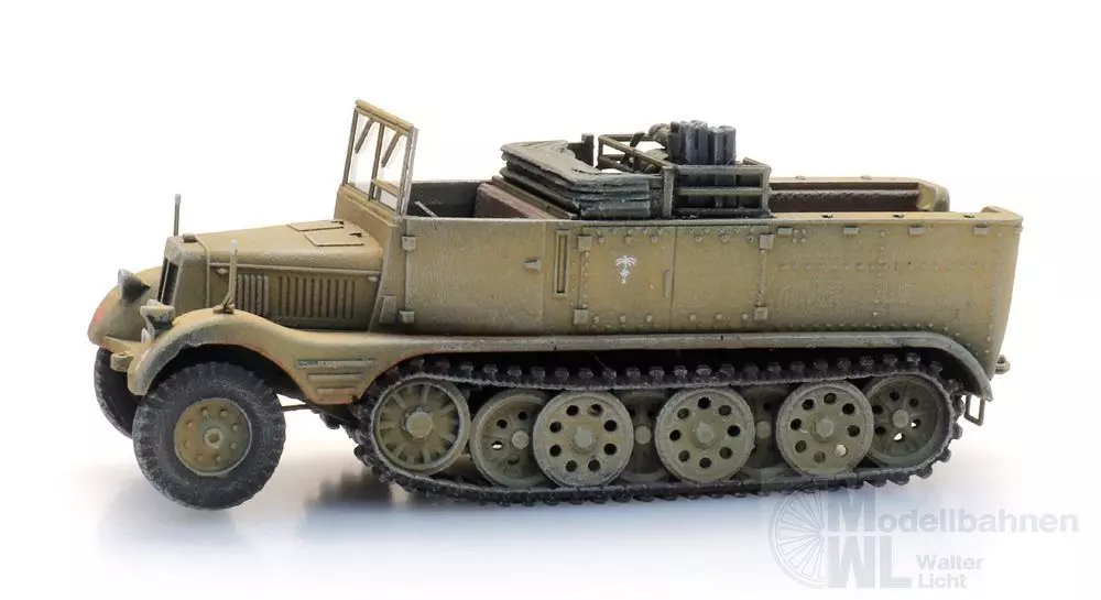 ARTITEC b.v. 6870585 - WM Sd.Kfz. 11 Leichter Zugkraftwagen 3 t Afrika Fertigmodell H0 1:87