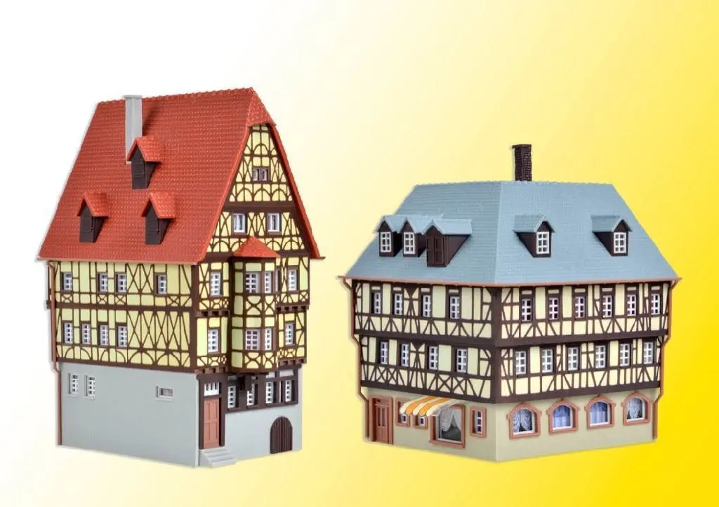 Kibri 37101 - Hohes Haus und Eckhaus N 1:160