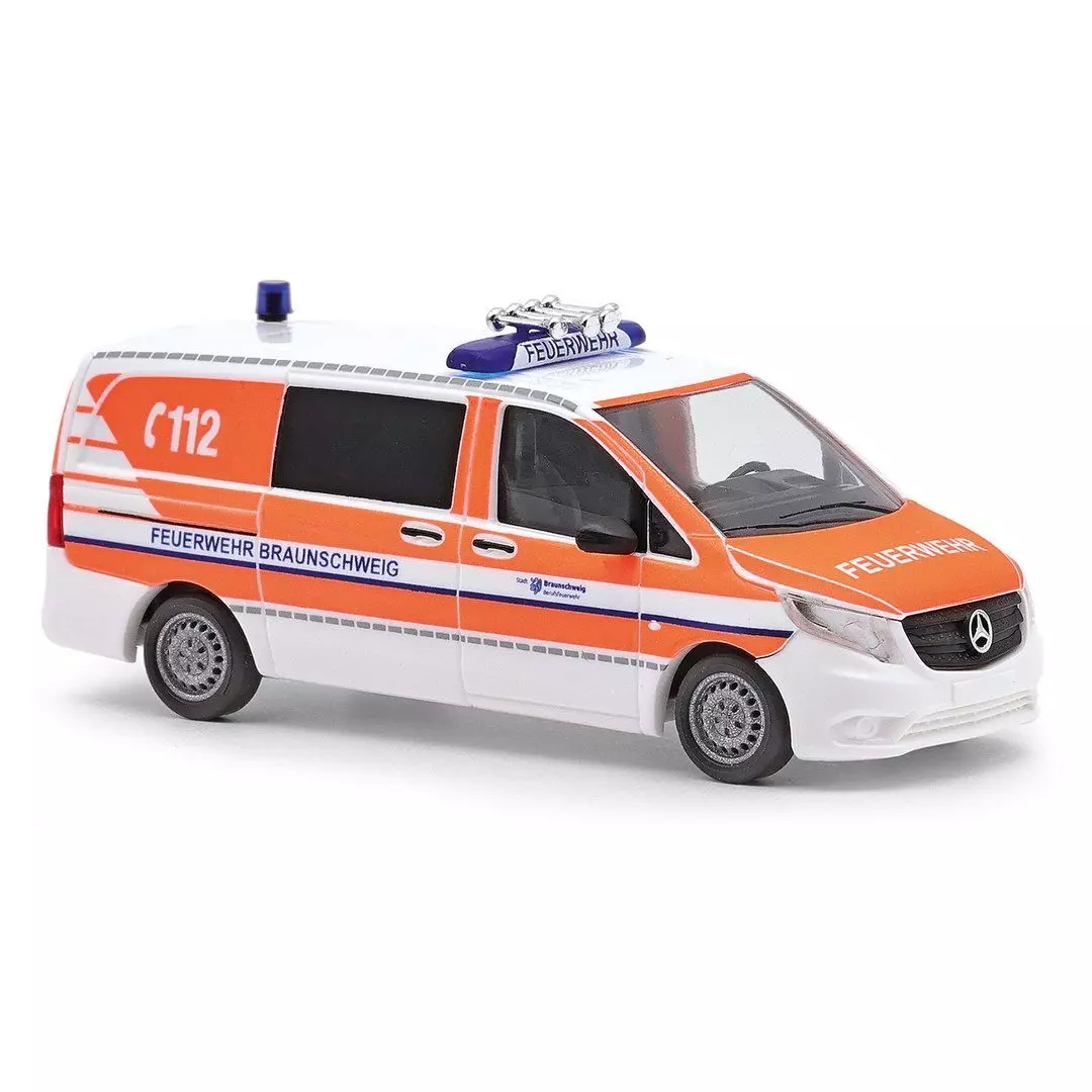 Busch 51156 - Mercedes-Benz Vito, FW Braunschweig H0 1:87