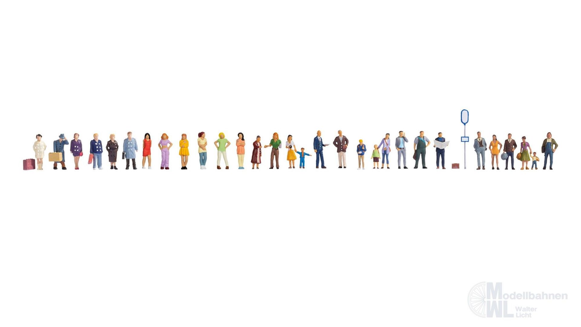 Noch 16054 - Mega-Spar-Set Stehende und Laufende H0 1:87