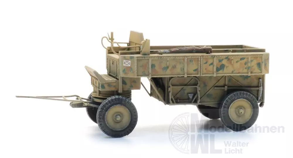 ARTITEC b.v. 6870741 - WM HF.7 Stahlfeldwagen Tarnung für LKW H0 1:87