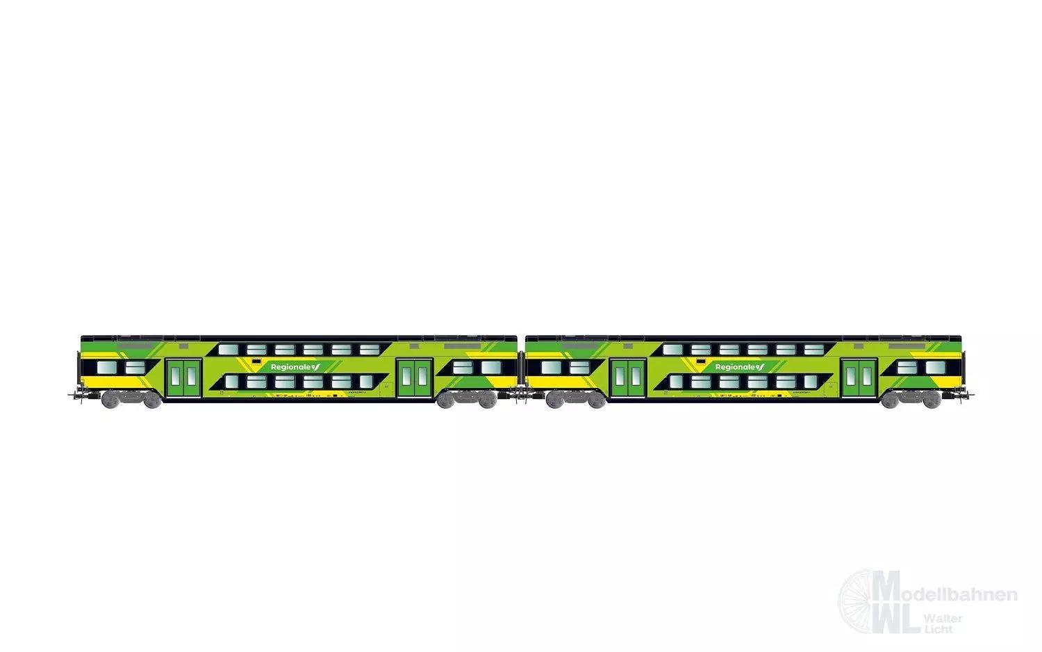 Lima 5060 - Doppelstockwagen Set FS Treniatlia Ep.VI 2.tlg. H0/GL