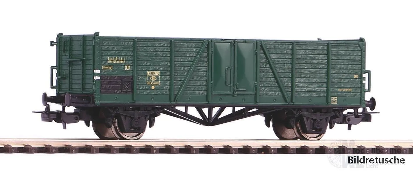 Piko 54179 - Güterwagen offen SNCB Ep.III grün H0/GL