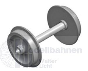 Liliput 969301 - Scheibenradsatz isol. NEM 311 d=56 mm (50 St.) N 1:160 Liliput 969301 - Scheibenradsatz isol. NEM 311 d=56 mm (50 St.) N 1:160