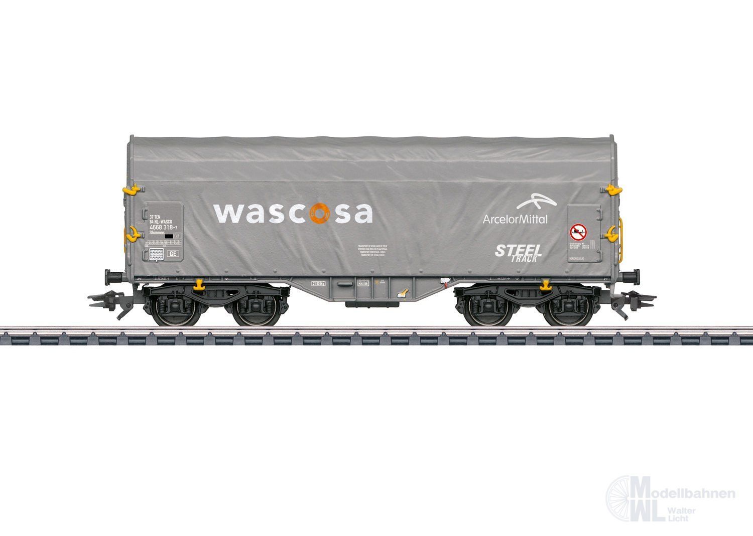 Märklin 47229 - Schiebeplanenwagen Wascosa Ep.VI Shimmns H0/WS Märklin 47229 - Schiebeplanenwagen Wascosa Ep.VI Shimmns H0/WS