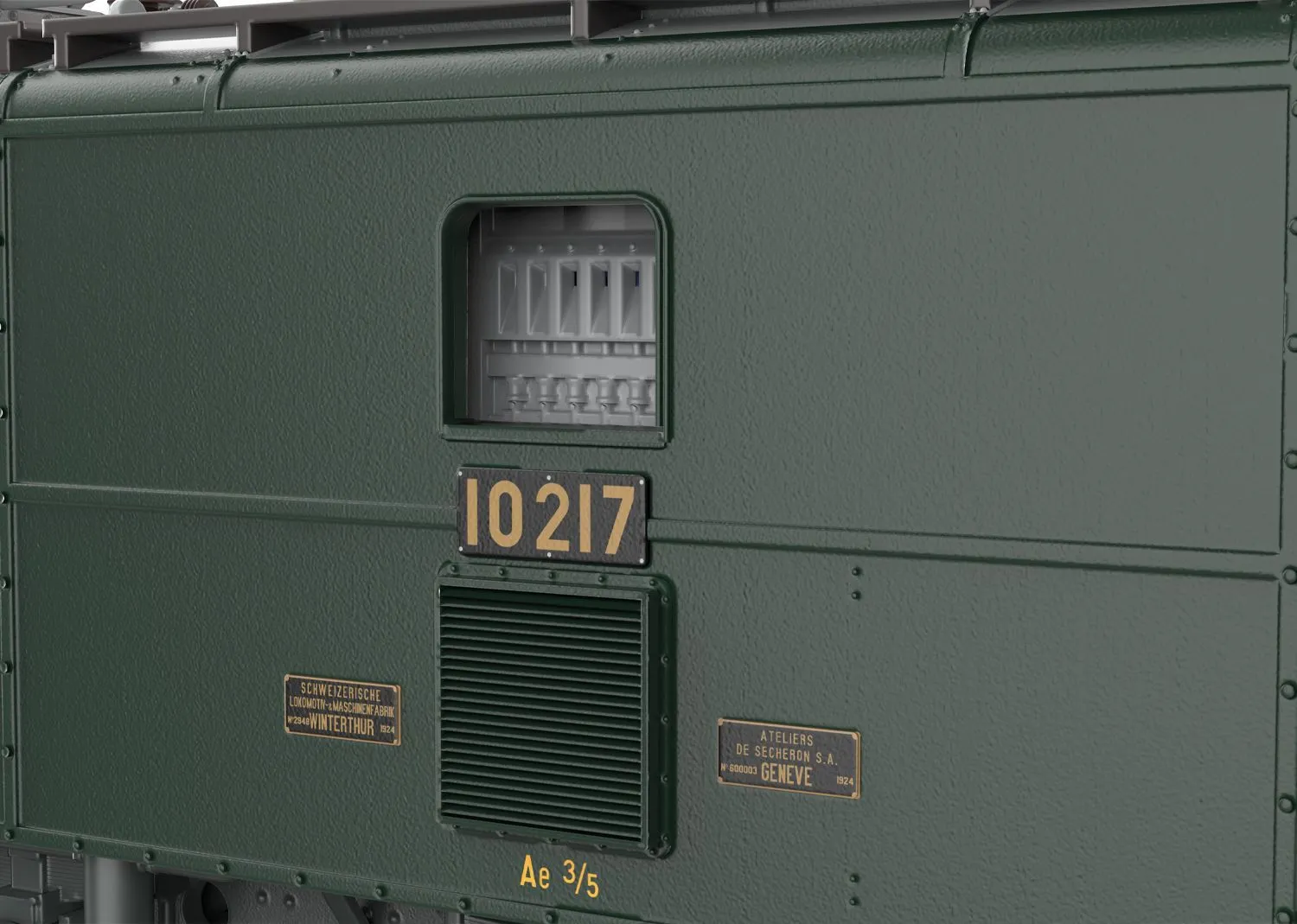 Trix 25350 - E-Lok Ae 3/5 SBB Ep.VI Museum H0/GL Sound