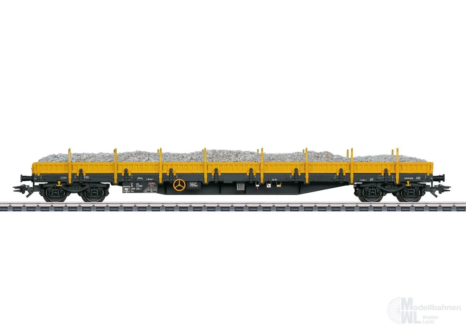 Märklin 47168 - Niederbordwagen On Rail Ep.VI Res H0/WS