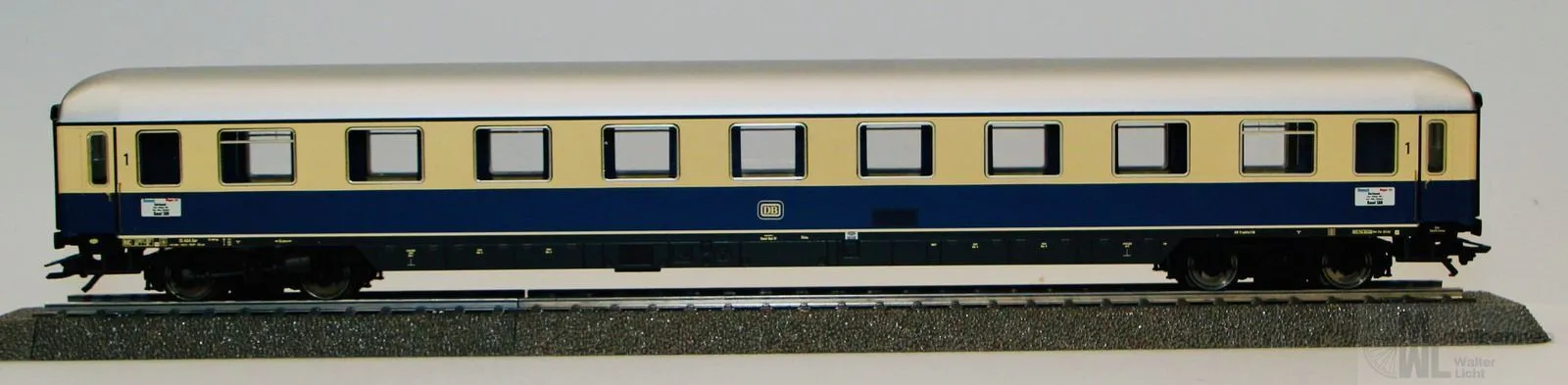 Märklin 43860 - MÄRKLIN - Großraumwagen DB Ep.III Rheingold Ap4üm 1.Kl. H0/WS