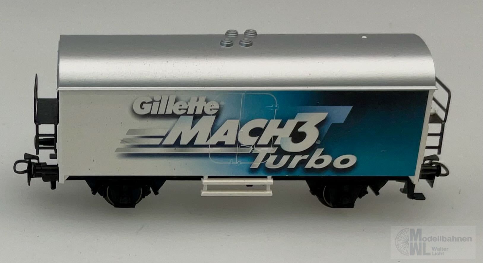 Märklin 29159 - MÄRKLIN - Kühlwagen Gilette Mach3 turbo H0/WS