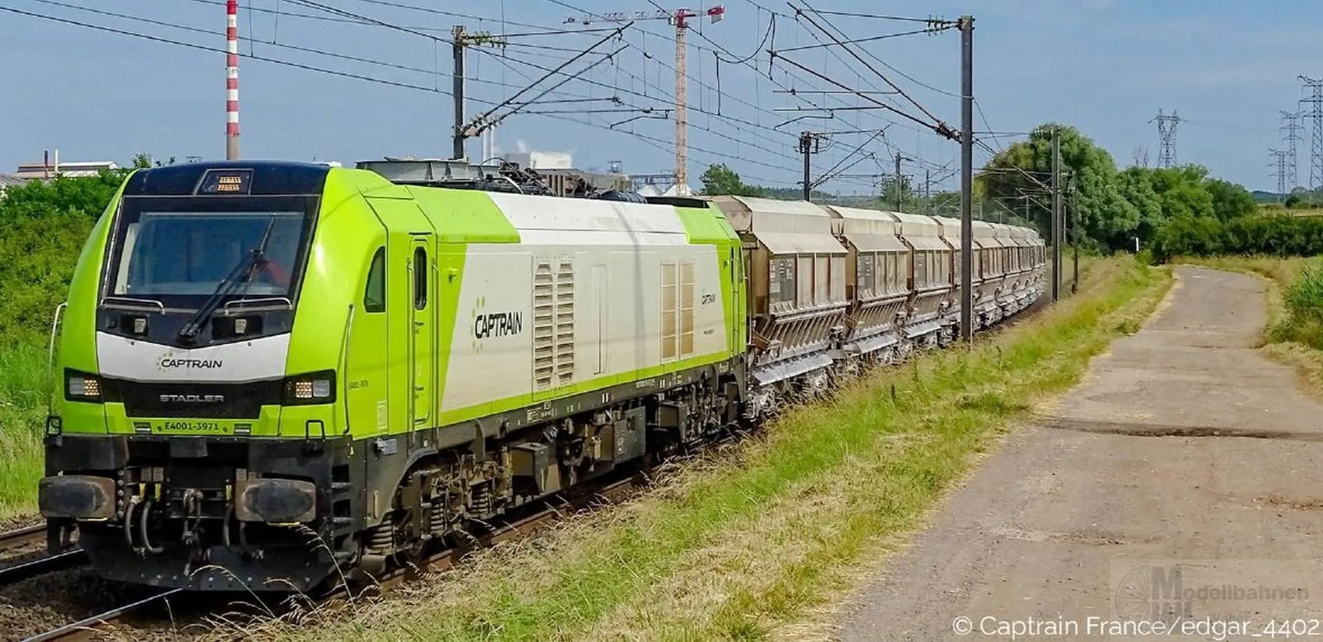 Sudexpress S0039711 - Diesellok BR E4001 3971-4 Euro 4001 Captrain France Ep.VI H0/GL