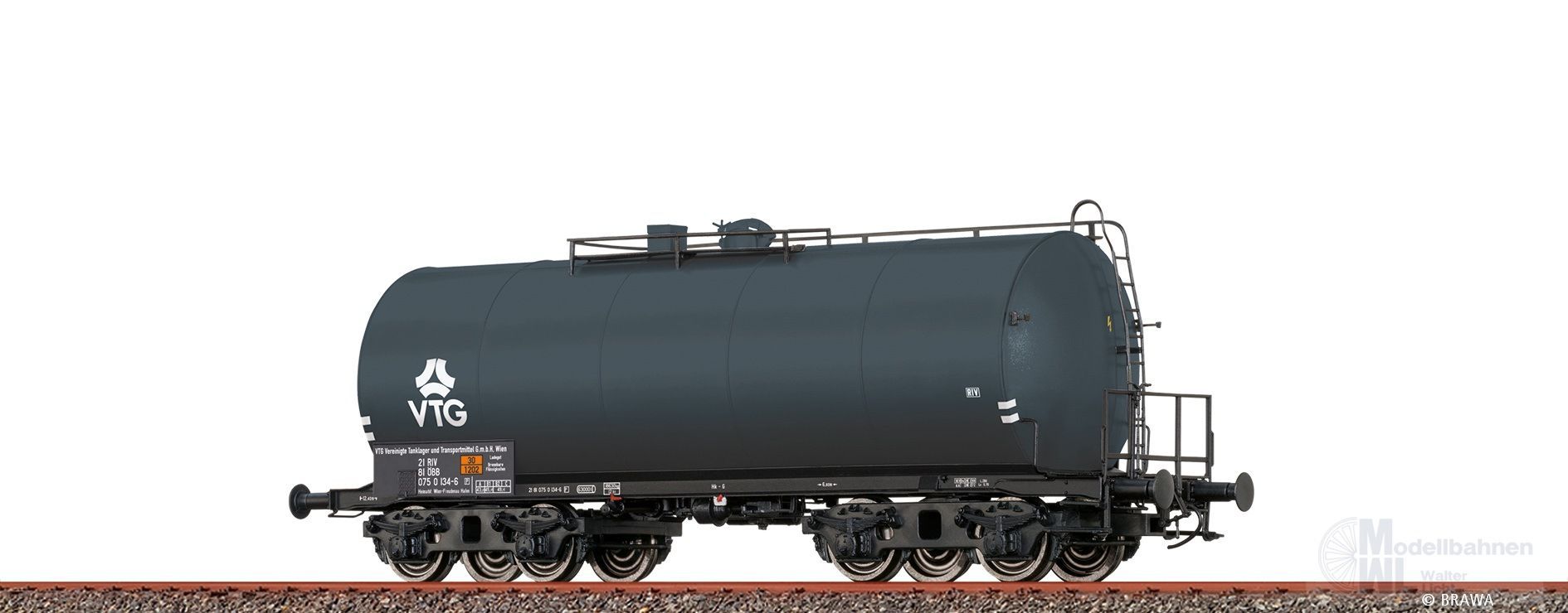 Brawa 49626 - Leichtbaukesselwagen ÖBB Ep.IV Uerdingen VTG H0/GL