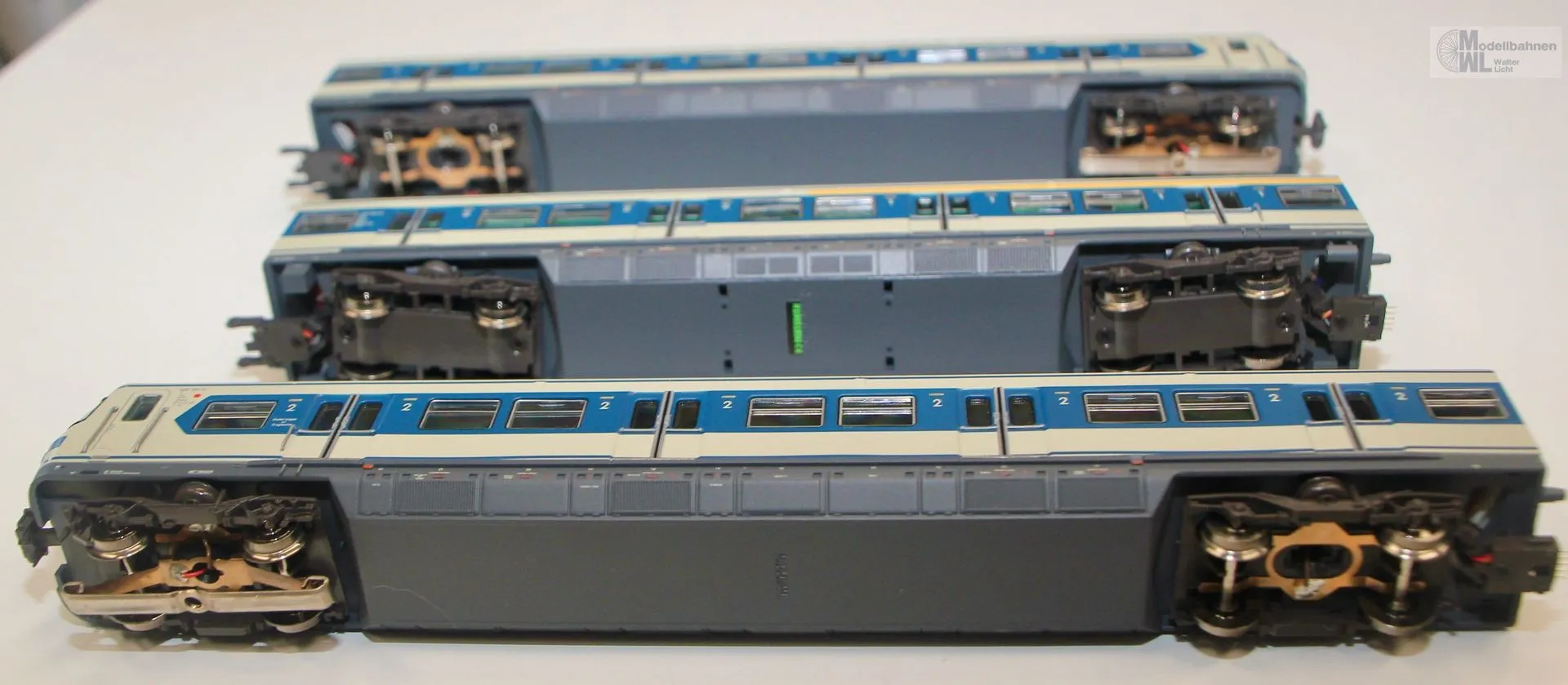Märklin 37504 - MÄRKLIN - Triebzug BR 420 DB Ep.IV S-Bahn blau H0/WS Sound mfx