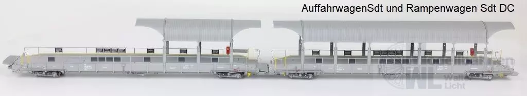 Exact Train 25006 - Autoverladezug 2 Grundset BLS Ep.VI 2.tlg. H0/GL