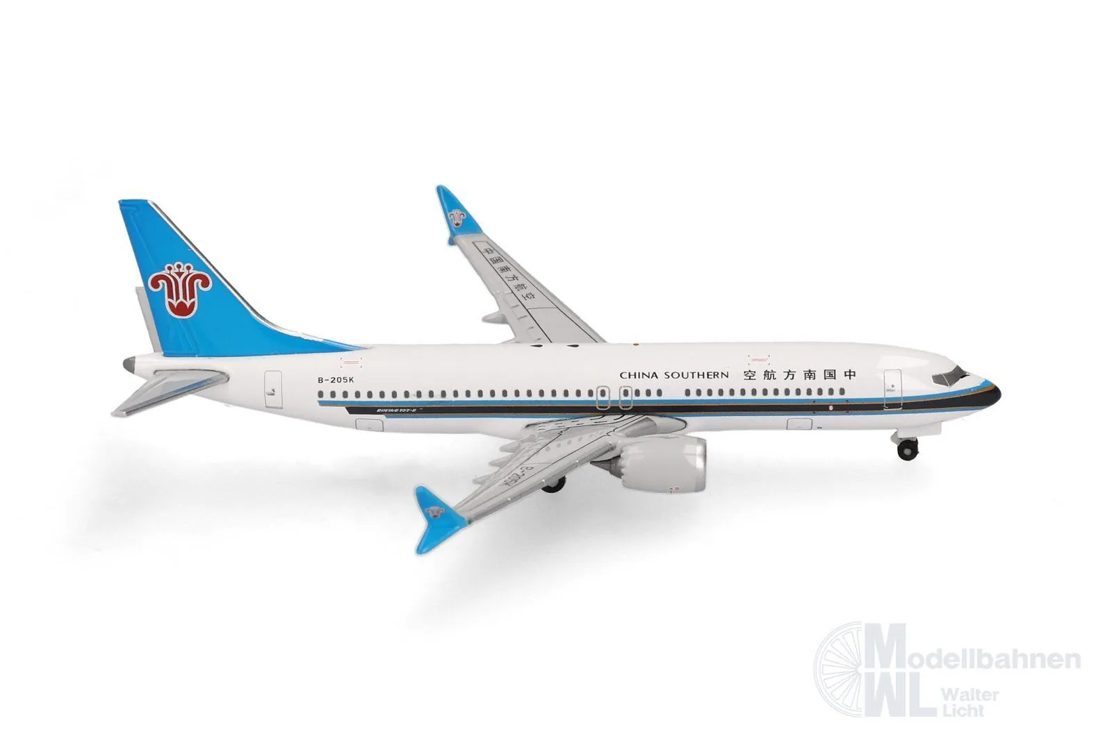 Herpa 539074 - Boeing 737 Max 8 China Southern 1:500