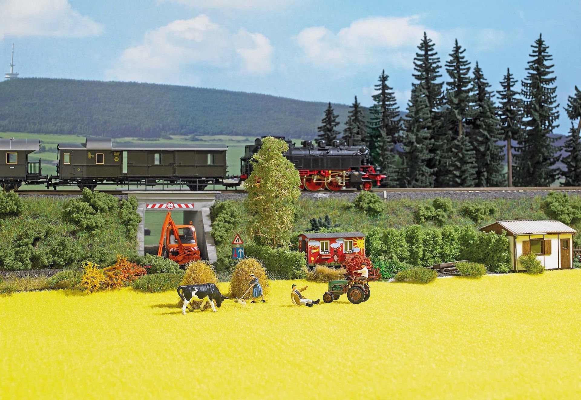 Busch 9771 - Rapsfeld H0 1:87 / N 1:160 / TT 1:120