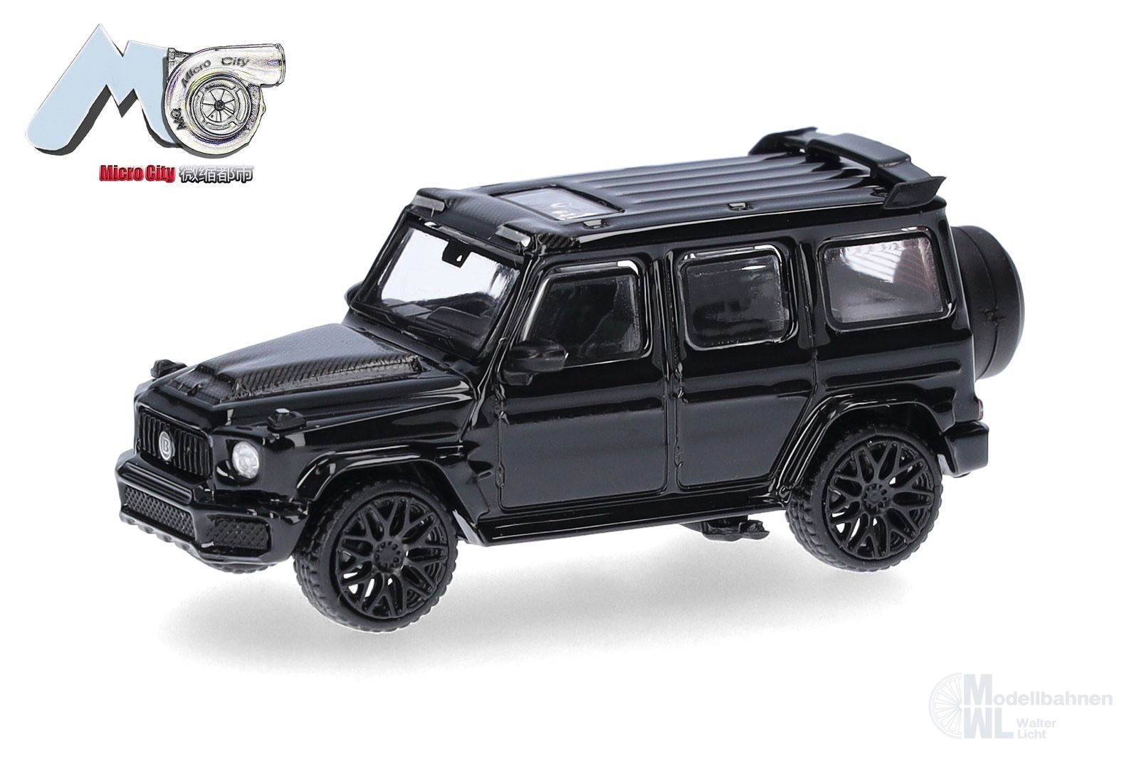Herpa 87MC000160 - Mercedes-Benz G800 Brabus schwarz H0 1:87
