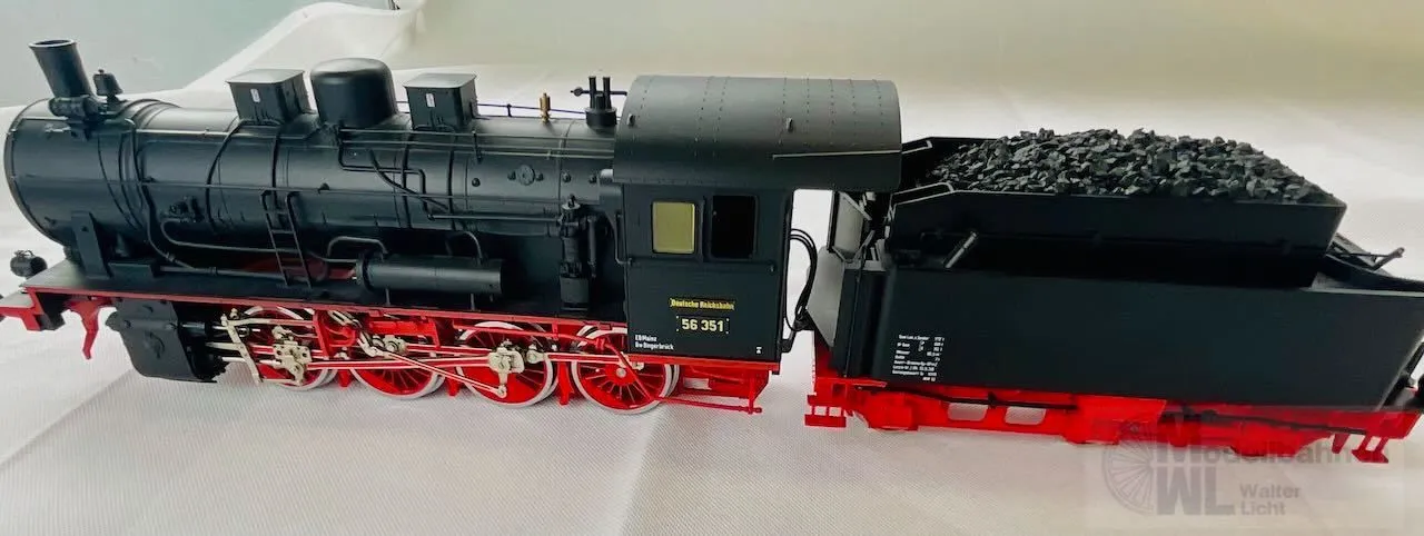 Märklin 55281 - MÄRKLIN - Dampflok BR 56 351 DRG Ep.II Spur 1 BESCHÄDIGT