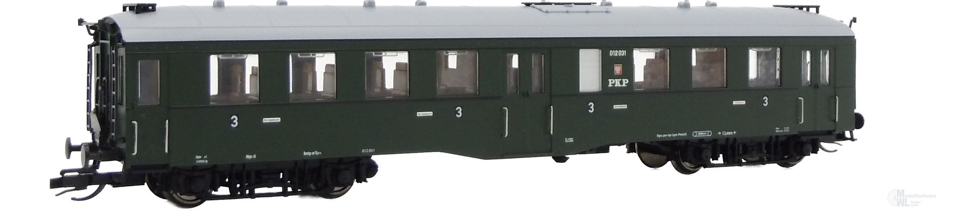 Saxonia Modellbau 120052 - Personenwagen PKP Ep.III Cix 3.Kl. 2.Betr.Nr. Altenberg TT 1:120