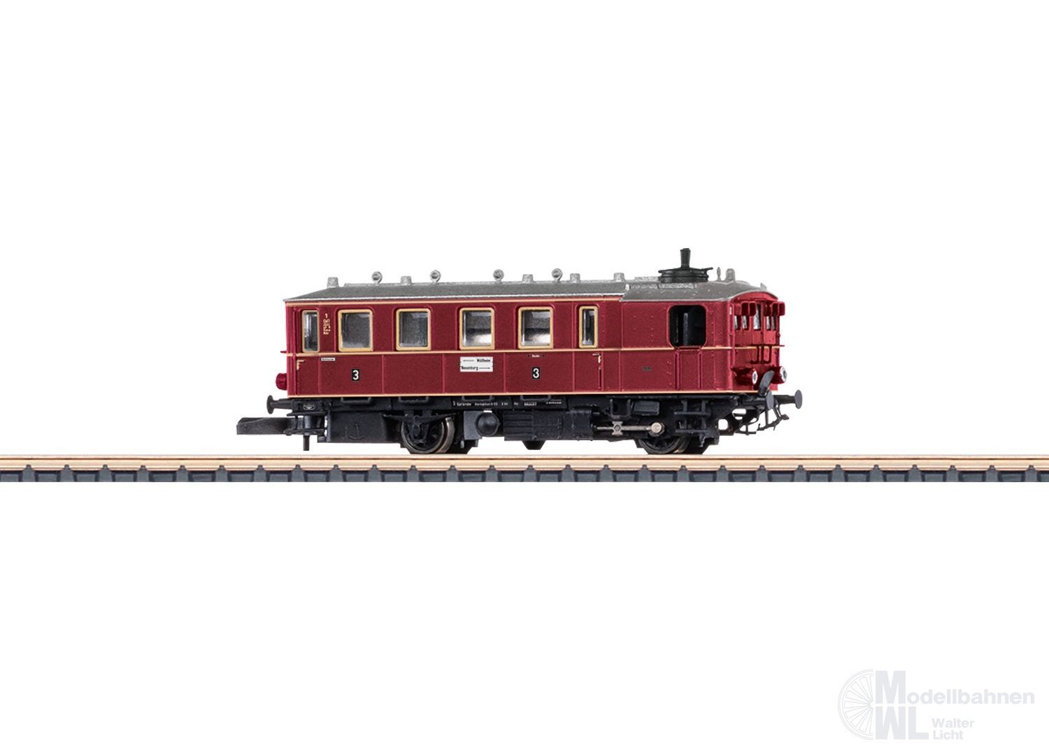 Märklin 88149 - Dampftriebwagen Kittel CidT DB Ep.III Z 1:220