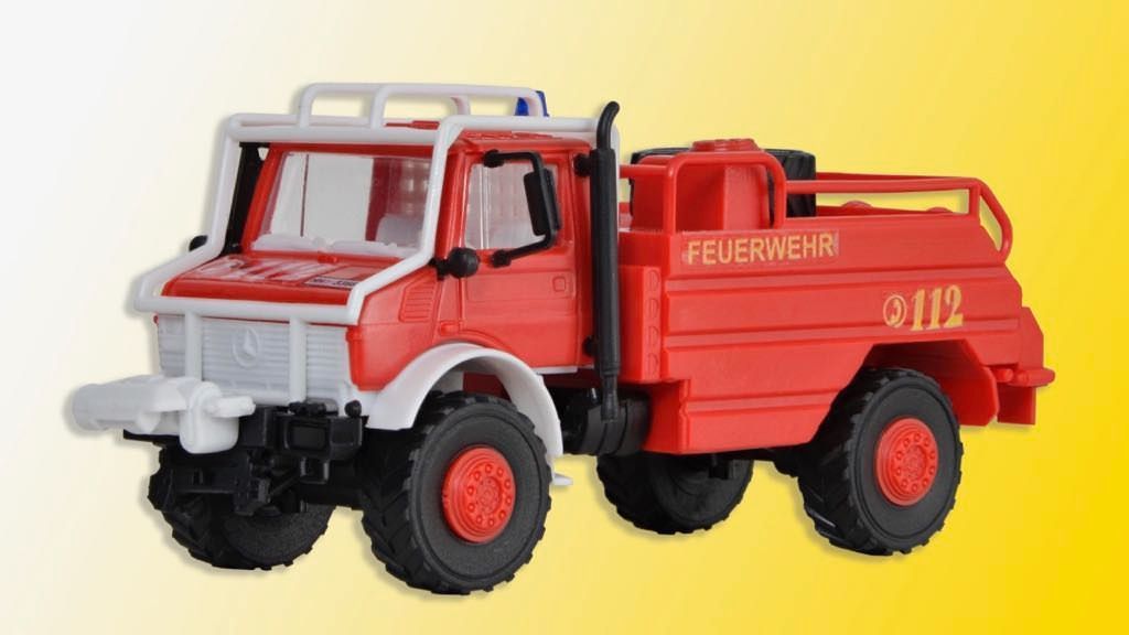 Kibri 18270 - Feuerwehr UNIMOG Waldbrandlöschfahrzeug H0 1:87