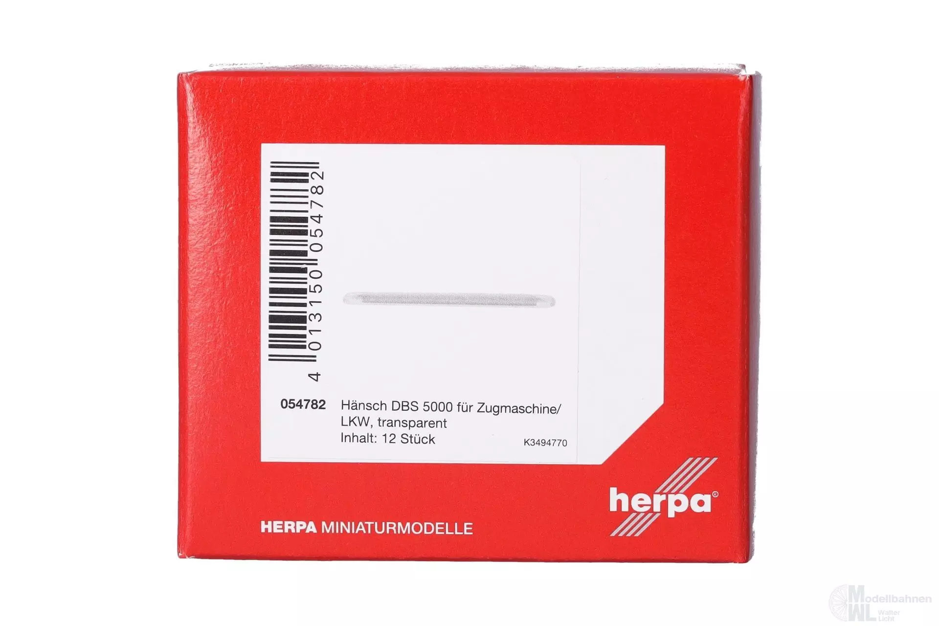 Herpa 054782 - ZB Hänsch DBS 5000 Zgm/LKW H0 1:87