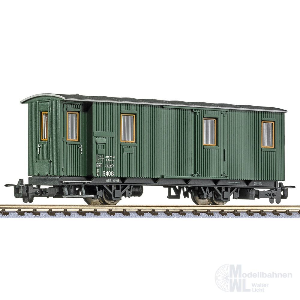 Liliput 344430 - Packwagen ÖBB Ep.III/IV D/s 6408 grün H0e