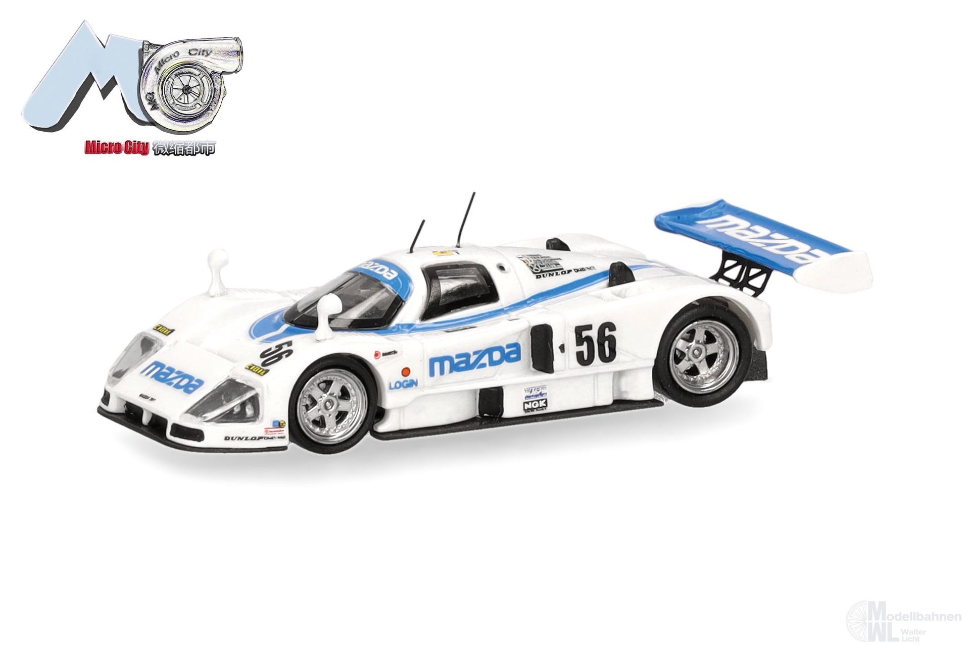 Herpa 87MC000095 - Mazda 787B 56 weiß H0 1:87