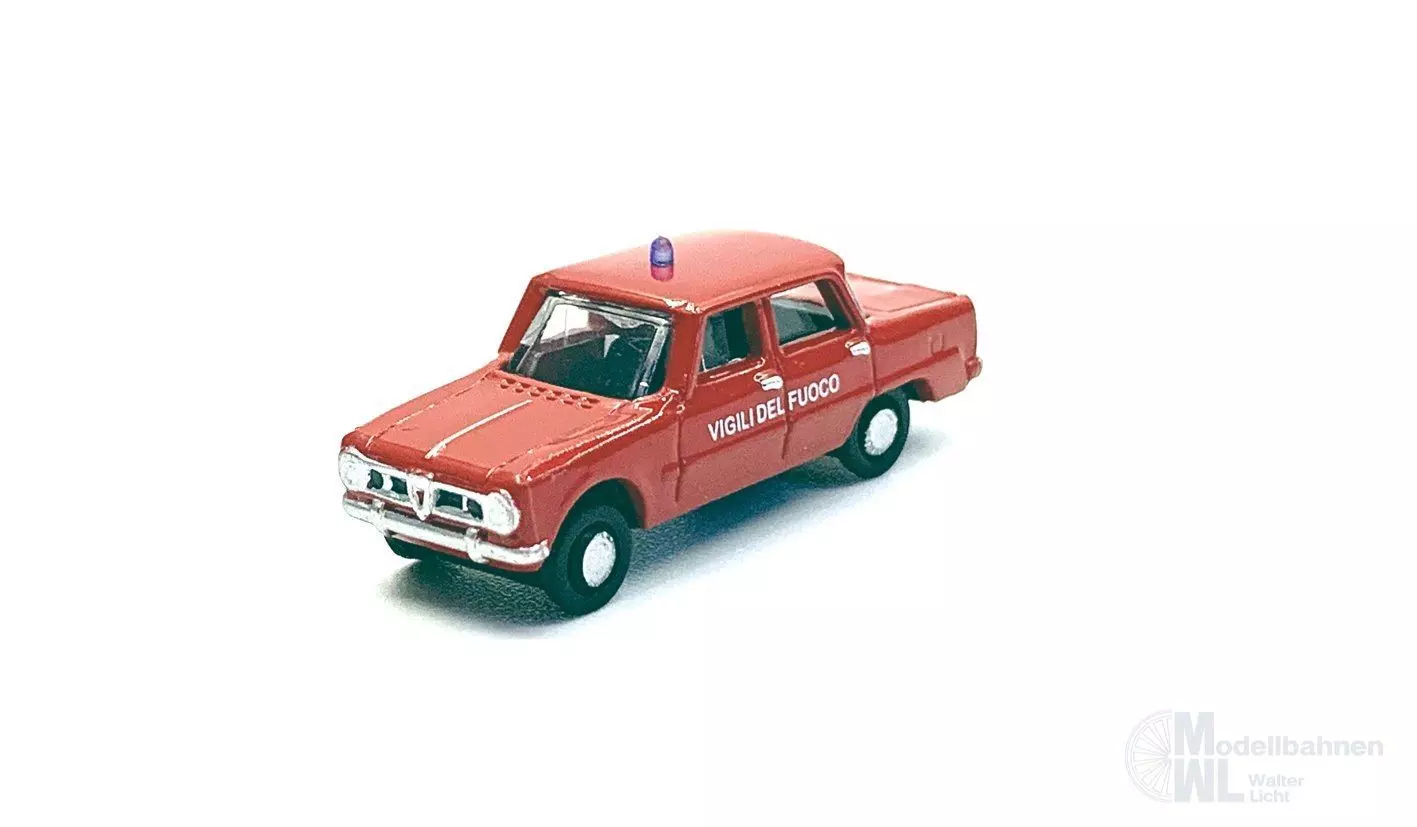 Lemke Minis 61418 - Alfa Romeo Giulia Feuerwehr Vigili del Fuoco IT N 1:160