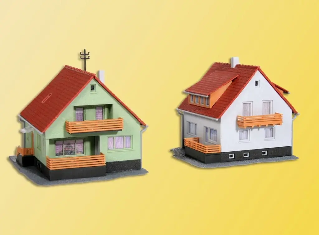 Kibri 37040 - Einfamilienhaus Meisenweg 2 Stück N 1:160
