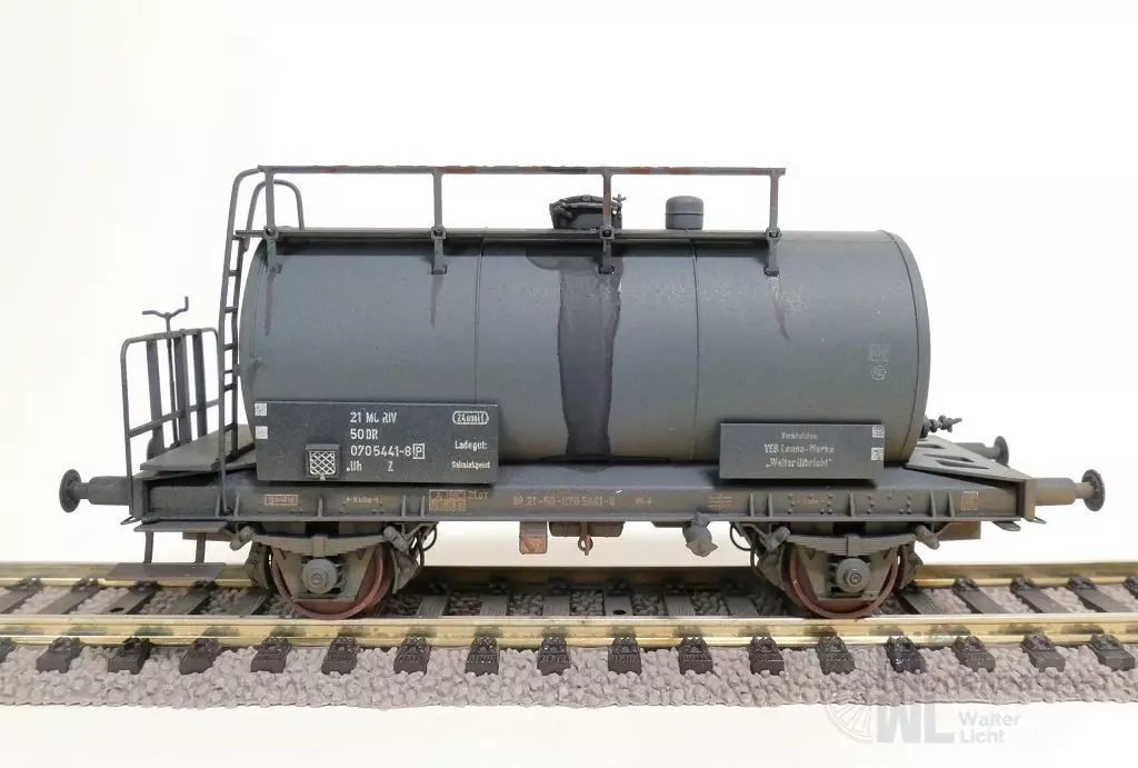 Exact Train 22009 - Kesselwagen DR Ep.IV gealtert H0/GL