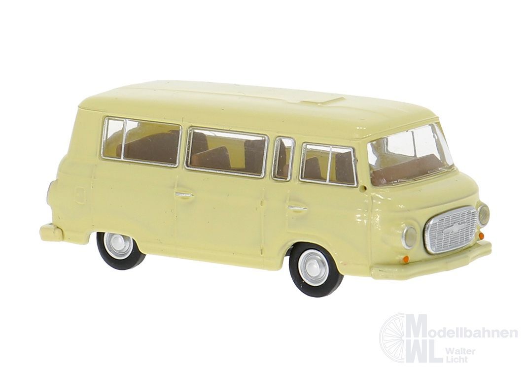 Brekina 30043 - Barkas B1000 Bus in hellbeige H0 1:87