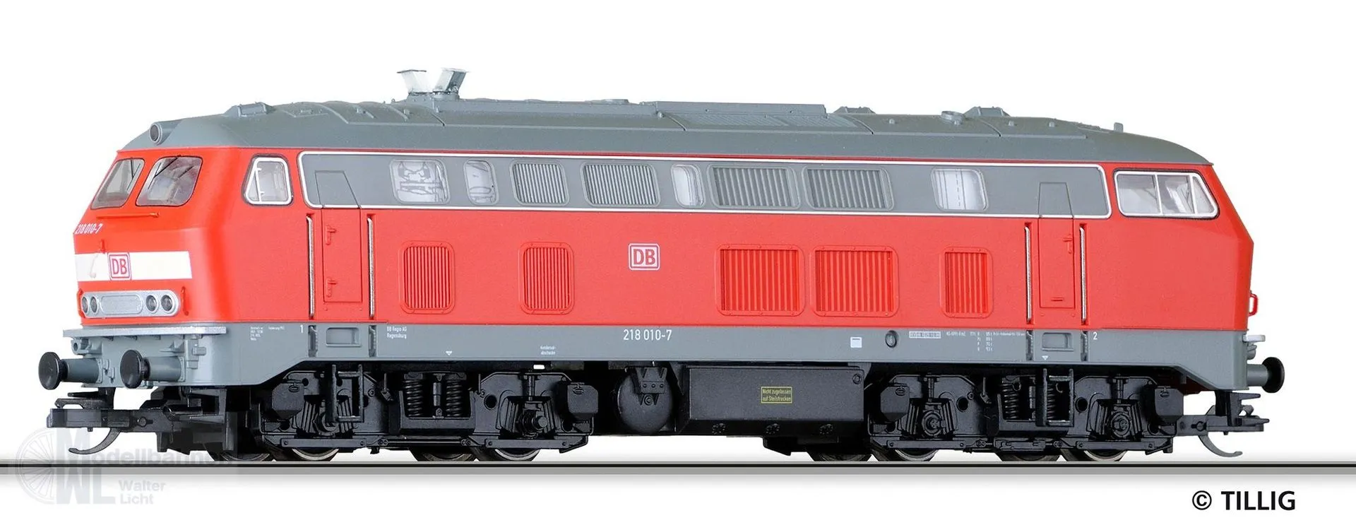 Tillig 502586 - Diesellok BR 218 010-7 DBAG Ep.V (ex. 02710) TT 1:120