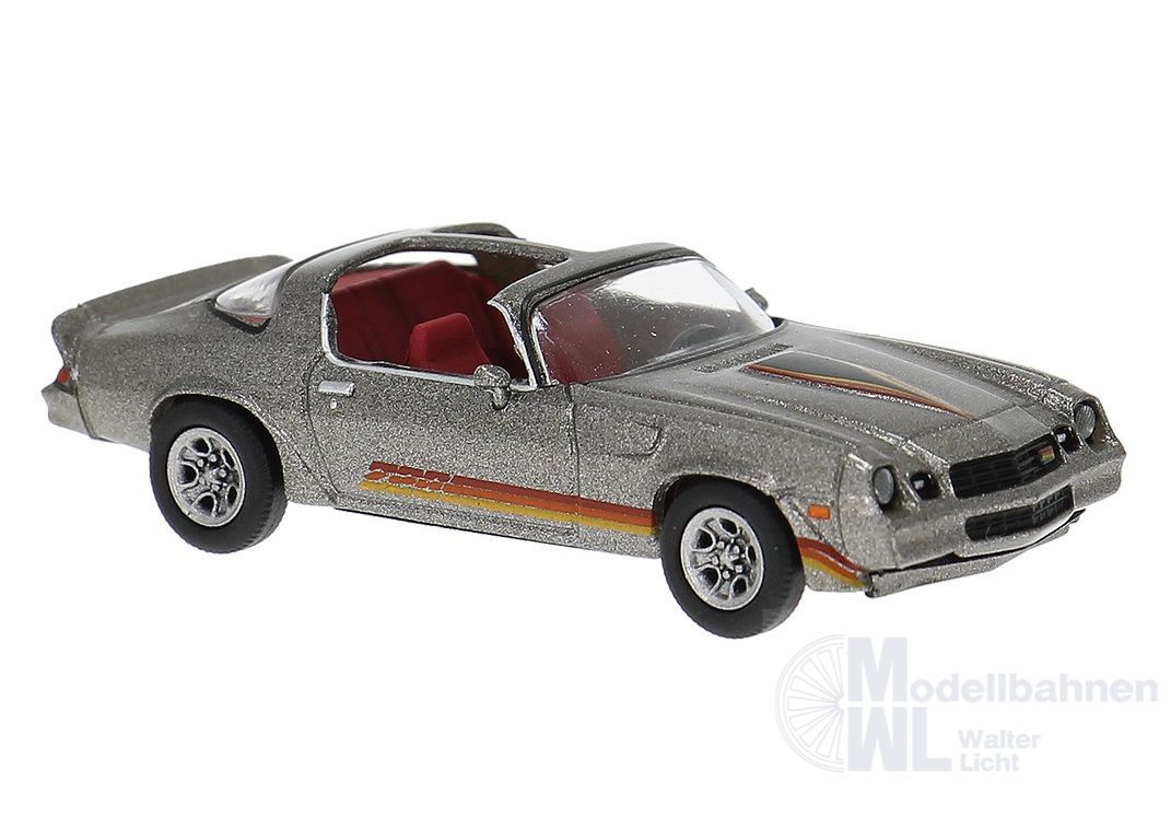 Brekina 18055 - Chevrolet Camaro Z 28 grau metallic 1980 H0 1:87