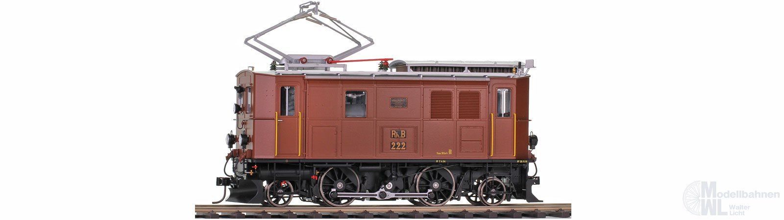 Bemo 9256122 - E-Lok Ge 2/4 RhB Ep.VI 222 0m