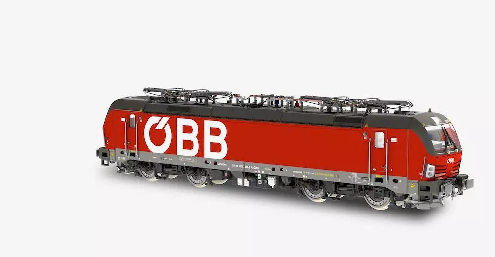 Jägerndorfer Modellbahn 27022 - E-Lok Rh 1293.009 Vectron ÖBB Ep.VI H0/GL Sound
