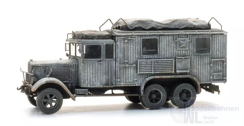 ARTITEC b.v. 6870507 - WM Henschel 33 D1 Kfz. 72 radio winter Fertigmodell H0 1:87