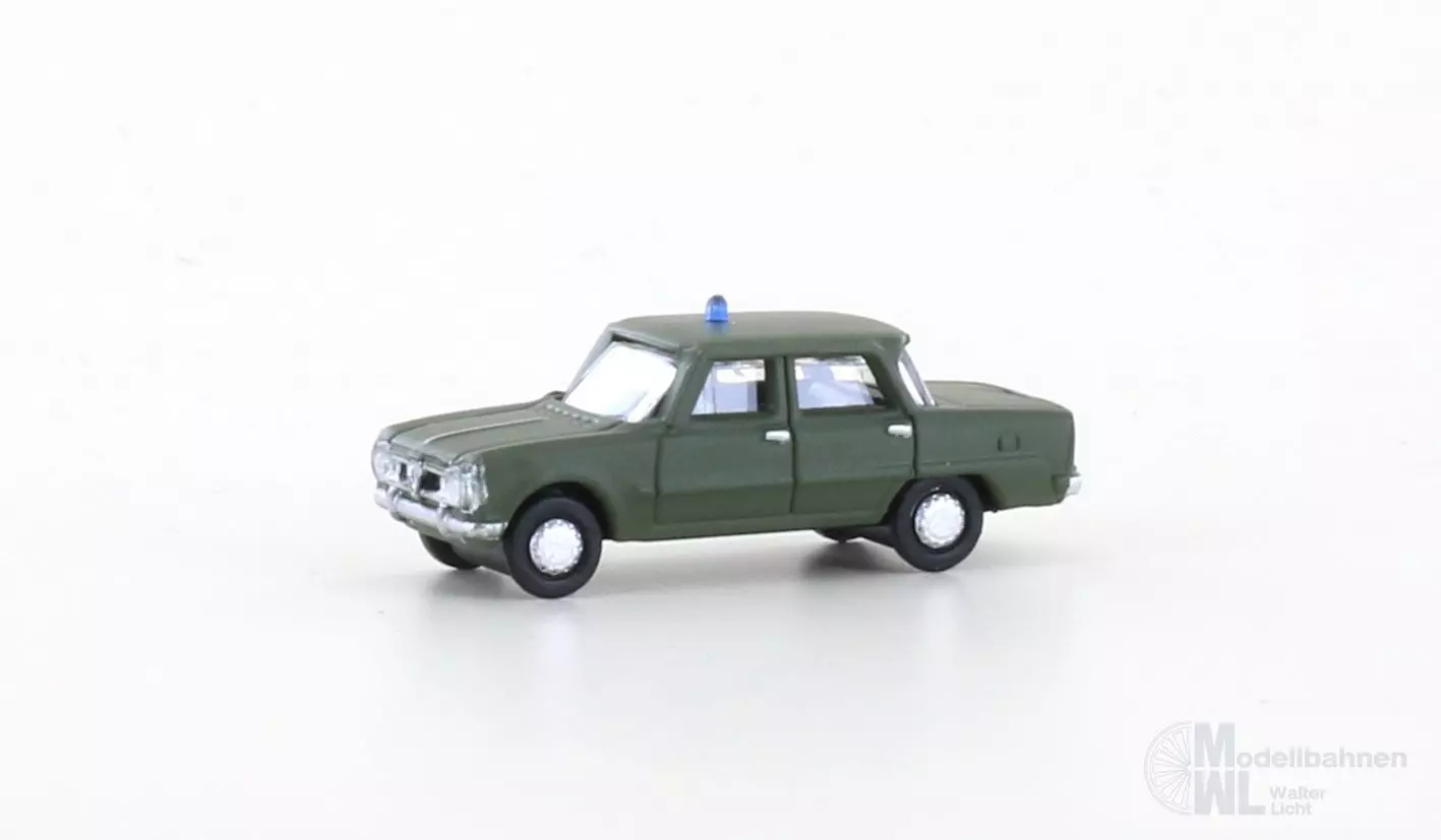 Lemke Minis 61419 - Alfa Romeo Giulia Militär olivgrün N 1:160