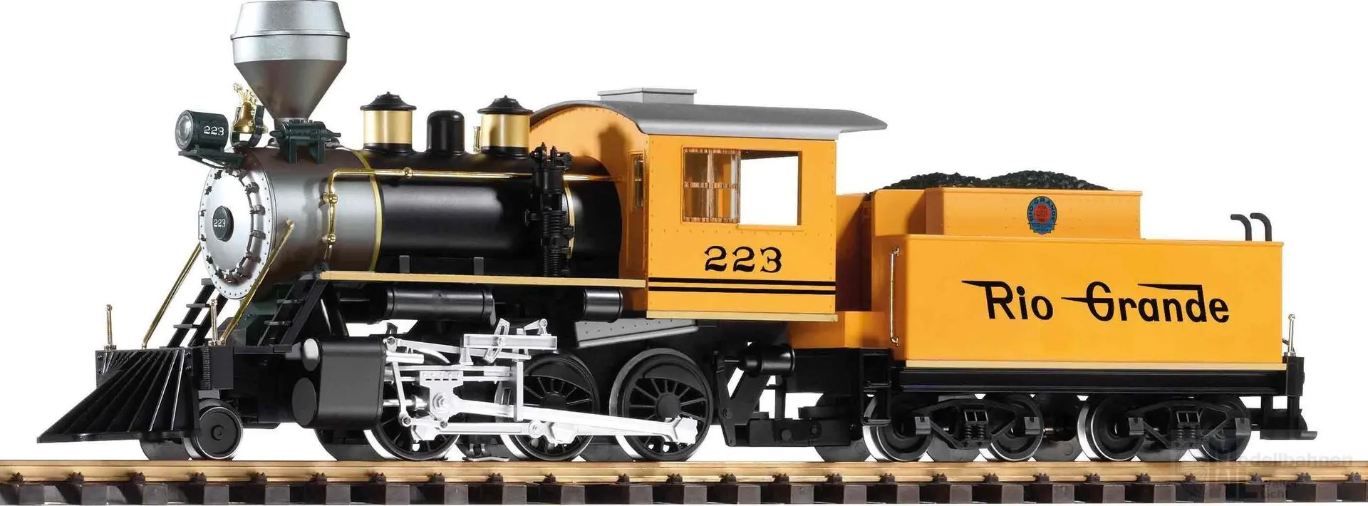 Piko 38237 - Dampflok Mogul mit Tender D&RGW SPUR G 1:22,5 Sound/Rauch