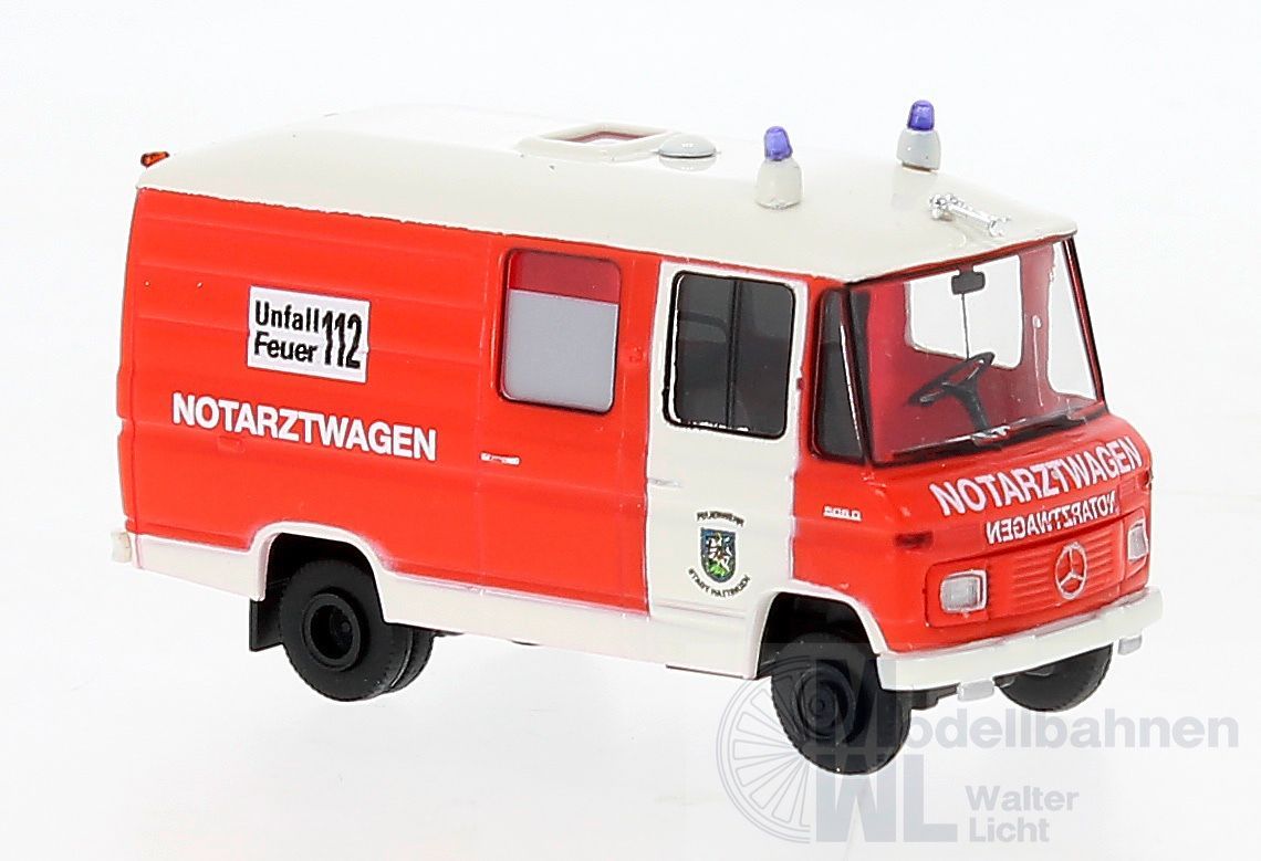 Brekina 36935 - Mercedes-Benz L 508 RTW Hattingen H0 1:87