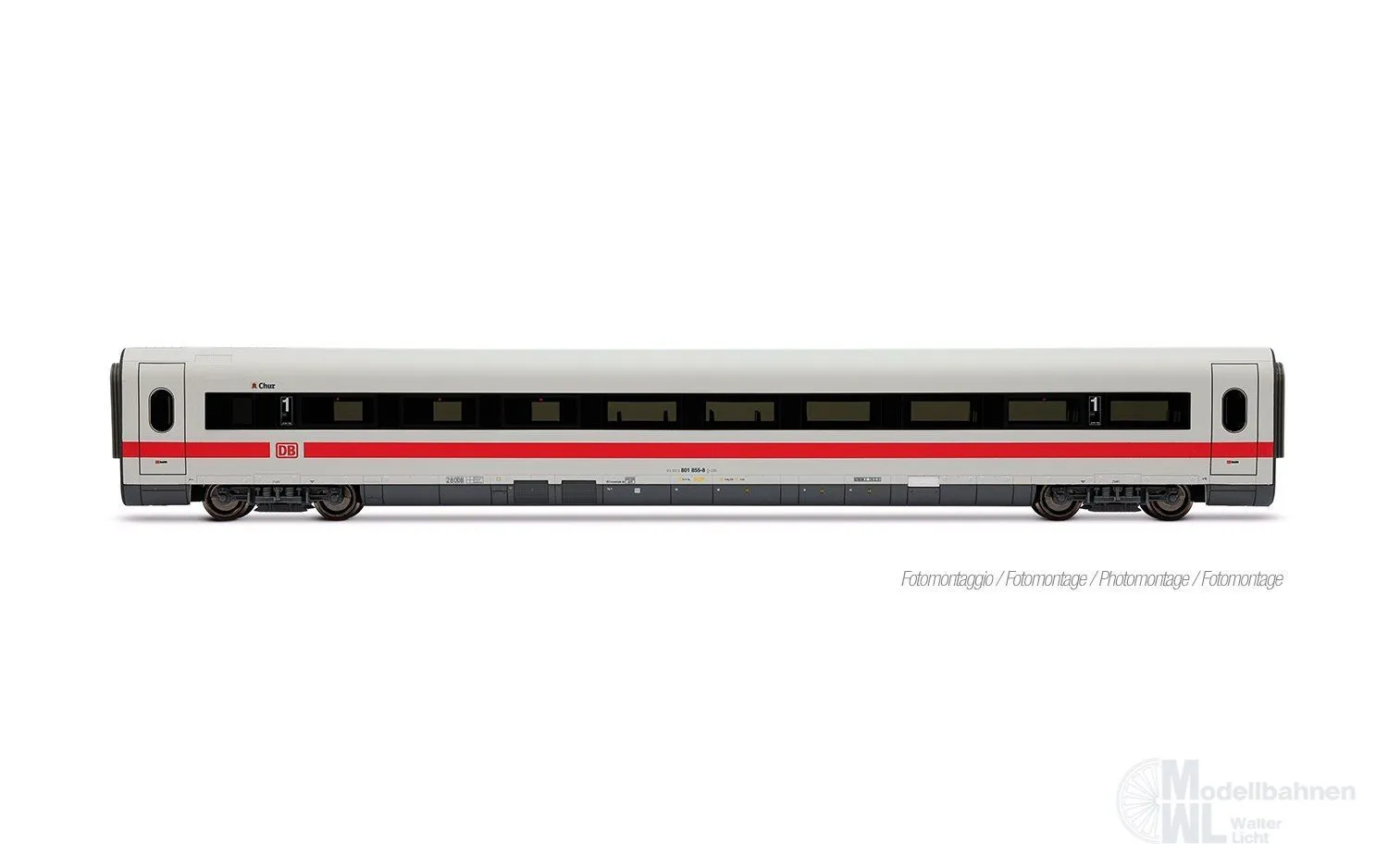 Lima 4687 - Ergänzungswagen Set ICE 1 DB Ep.VI Bock auf Graubünden 5.tlg. H0/GL