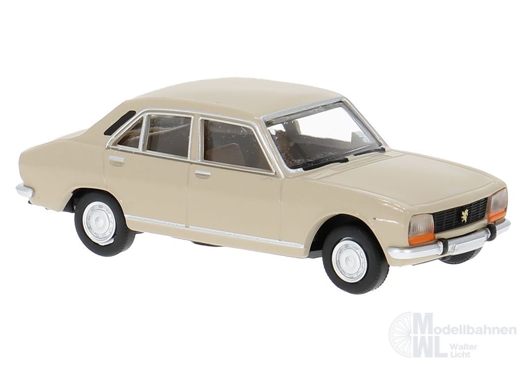 Brekina 29126 - Peugeot 504 in gold H0 1:87
