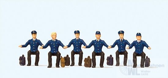 Preiser 10557 - Lokführer DB, sitzend für Diesellok H0 1:87