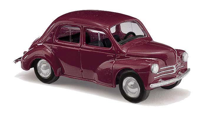 Busch 89110 - Renault 4CV bordeaux H0 1:87 Busch 89110 - Renault 4CV bordeaux H0 1:87