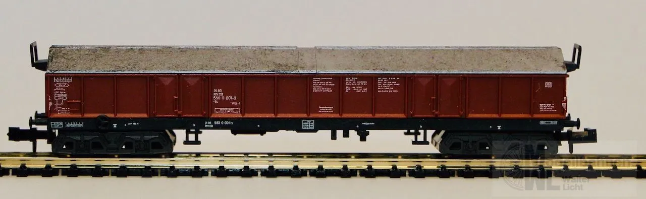 Trix 13502 - MINITRIX - Schiebedachwagen DB Ep.IV N 1:160