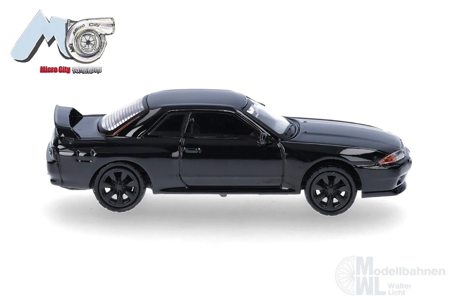 Herpa 87MC000091 - Nissan Skyline GTR32 schwarz H0 1:87